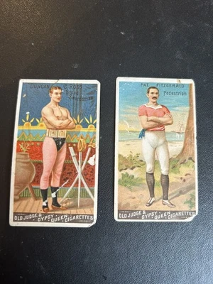 Goodwin & Co Champions Cigarette Cards X 2 - Image 1 of 4