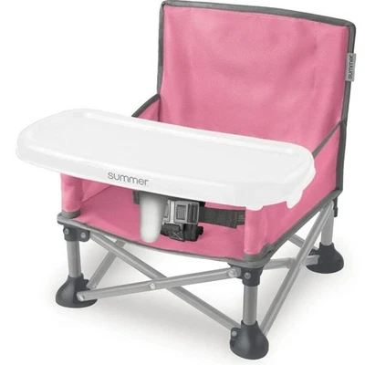 Silla elevadora infantil Pop N Sit asiento de piso silla de alimentación interior exterior en 1 NUEVO Foto 1 de 4