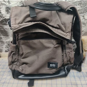 Solo New York backpack brown canvase - Picture 1 of 8