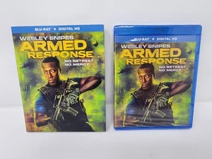 Armed Response (Blu-ray 2017) Brand New Factory Sealed w/Slipcover Wesley Snipes - Foto 1 di 5