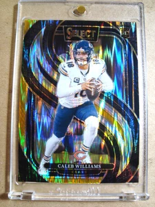 2024 Caleb Williams Select Rookie Premier Yellow & Black Shock Prizm RC MINT 🔥 - Bild 1 von 3