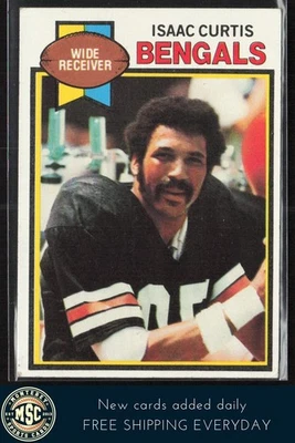 Isaac Curtis 1979 Topps #395 Cincinnati Bengals - Image 1 of 2