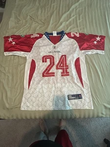 Reebok Pro Bowl 2010 New York Jets Darrelle Revis Sewn Jersey Size 54. Stain - Picture 1 of 5