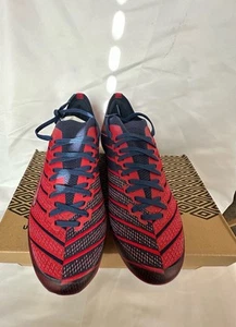 UMBRO Velocita Elixir Premier FG Mens Soccer Cleats Size 12.5 Red Blue New - Picture 1 of 11