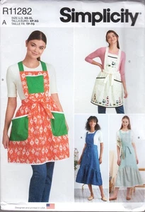 Apron Pattern Simplicity R11282 / S9435 Four Styles - Picture 1 of 1