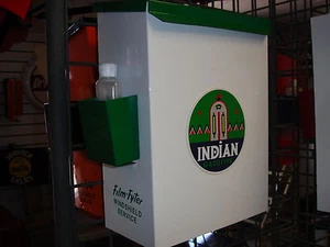 INDIAN GASOLINE 1950S GAS OIL STATION TOWEL BOX DISPENSER NEW - Picture 1 of 3