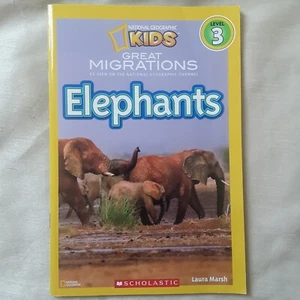 National Geographic Kids Readers: Great Migrations Elephants by Laura Marsh - Picture 1 of 7
