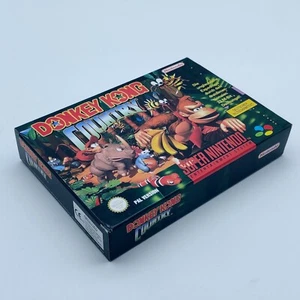 Super Nintendo SNES Spiel - Donkey Kong Country Komplett CiB OVP Sammlerzustand - Picture 1 of 23