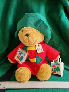 Paddington Bär Teddy Weihnachten Urlaub 16 Zoll Plüsch & Ornament Sears Stofftier Etikett - Bild 1 von 8