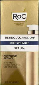 RoC RETINOL CORREXTION Deep Wrinkle Serum Advanced Retinol 1.0 fl oz New Ship - Picture 1 of 1