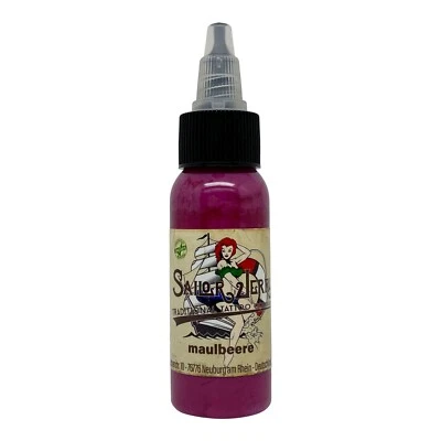 Sailor Jerry Tattoofarbe Maulbeere 30 ml Tätowierfarbe Tattoo Ink Made in DE - Bild 1 von 4