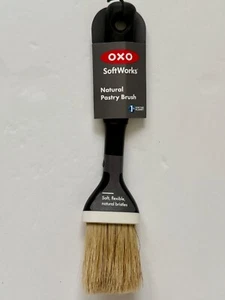 OXO 1.5" Natural Bristle Pastry Brush, SoftWorks 87951 - Picture 1 of 5