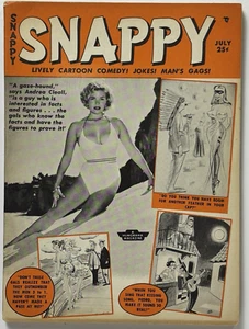 Snappy #15 (Humorama, 1956) BETTIE PAGE Dan DeCarlo Spanker Vintage Pinup RARE - Picture 1 of 8