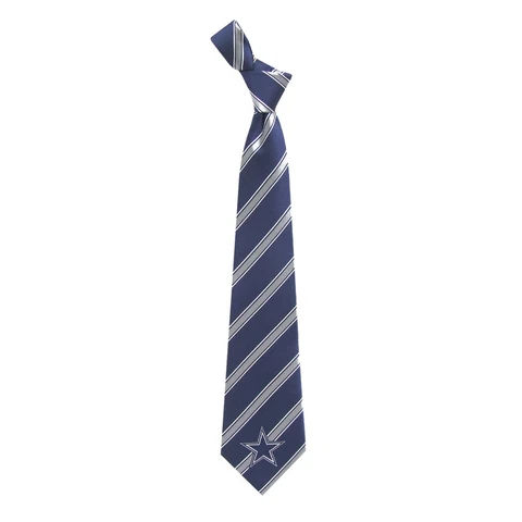 Dallas Cowboys Eagles Wings Navy Blue Mens Woven Polyester Necktie Cover