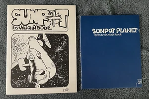 1971 SUNPOT Vaughn Bode Underground Comic w/ Sunpot Planet Schematic Stellar Pro - Picture 1 of 7