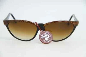 Debourse 481 Black Brown Sunglasses PC Brown Gradient Lens Handmade France - Picture 1 of 2