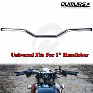 Manillar rastreador cromado de 1" barra de arrastre para Harley Sportster XL883 1200 - Imagen 1 de 12