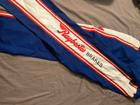 Vintage Raybestos Nascar pit crew pants Cover