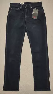 NWT Levi's dark wash 511 slim cotton blend straight leg jeans mens 31W x 32L - Picture 1 of 11