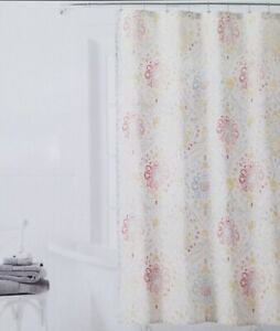 Ralph Lauren Multicolor Fabric Shower Curtain 70" x 72" NIP