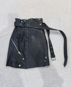 Alexander Mqueen Genuine Leather Skirt size 38 - Picture 1 of 9