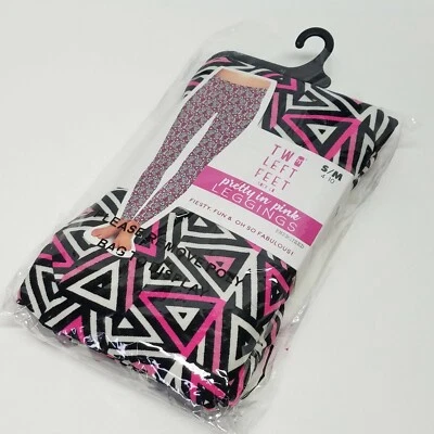 Dos Pies Izquierdos, S/M (4-10), BONITOS LEGGINGS ROSA, Energizados, Nuevos Foto 1 de 3