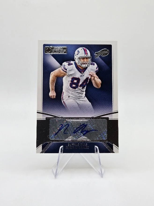 Nick O'Leary 2015 Panini Donruss Signature Series Auto #430 Bills - Image 1 of 2