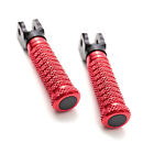 Red POLE RiserFrontFootPegsFor BMW R 1200 S 04 05 06