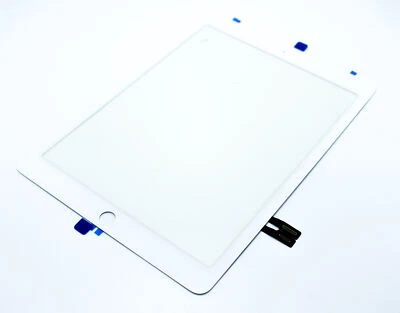 B&M DIGITIZER für iPad 9.7 2018 6. Gen A1893 A1954 WEIß Touchscreen Klebestreifen