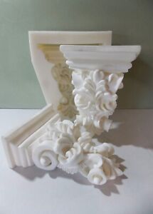 Ornate Large French Wall Corbels Silicone Rubber Mould