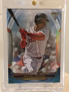 RAFAEL DEVERS 2019 topps triple thread SP. 13/25. GEM MINT - Picture 1 of 1