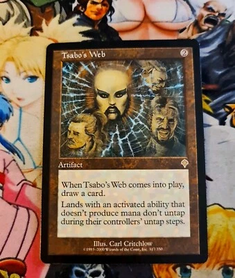 MTG Tsabos Web 🇬🇧 Nm Invasion Magic The Gathering 2000  Og Artifact - Bild 1 von 4