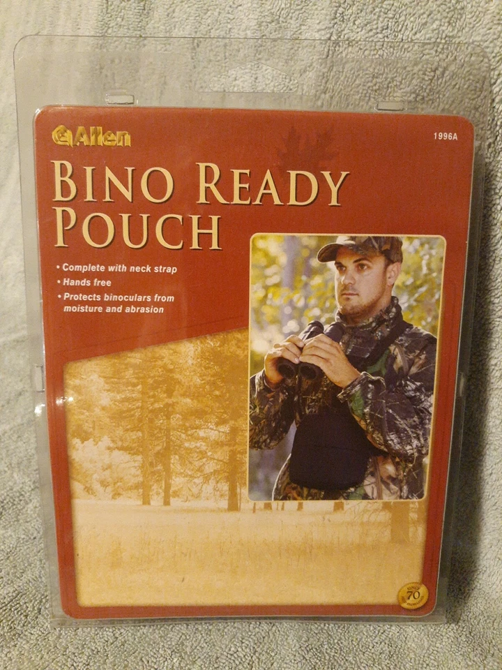Allen Bino Ready Pouch Binocular Harness Strap Black 1996A
