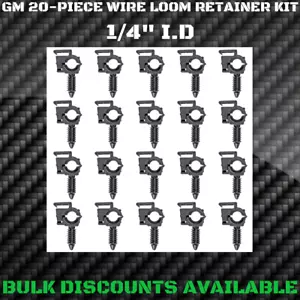 1965+ Cadillac Calais Interior Engine Harness Wire Loom Clip Clamp Retainers 1/4 - Bild 1 von 2