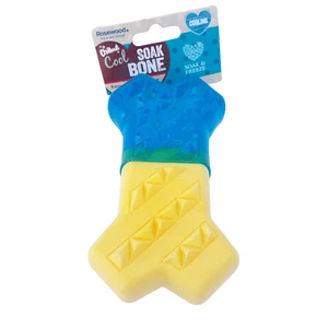 Juguete de enfriamiento para perros Chillax fresco remojo relleno de huesos y congelación de encías de dentición heladas - Imagen 1 de 6