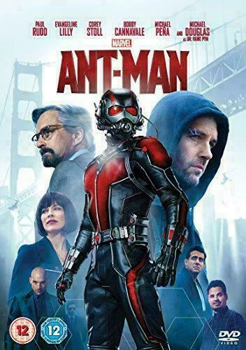 ANT-MAN PAUL RUDD MICHAEL PENA MICHAEL DOUGLAS MARVEL UK DVD NEW AND SEALED - Image 1 of 1