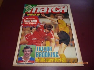 MATCH WEEKLY FOOTBALL JUNE 14 1980 ENGLAND TEAM, DON MASSON, MIKE THOMAS - WALES - Picture 1 of 6