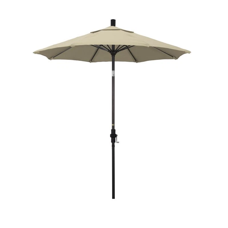 California Umbrella GSCUF758117-5422 Sun Master 7.5' Umbrella - Beige / Bronze