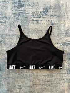 Nike Black Trophy Sports Bra Girls XL - Picture 1 of 5