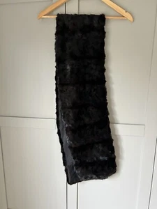 Real Fur Scarf Brown Mink - Picture 1 of 7