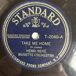 10" 78 RPM-Henri Rene-Take Me Home/Dopey Dwarfs/Standard T-2040 - Imagen 1 de 4