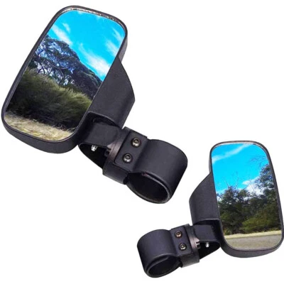 1.75"-2" Rear View Side Mirrors For Kawasaki Mule PRO FX FXT DX DXT PRO-MX Teryx - Image 1 of 4