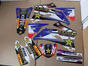 FLU TEAM OTSFF ROCKSTAR GRAPHICS YAMAHA YZ250F YZ450F 2006 2007 - Picture 1 of 1