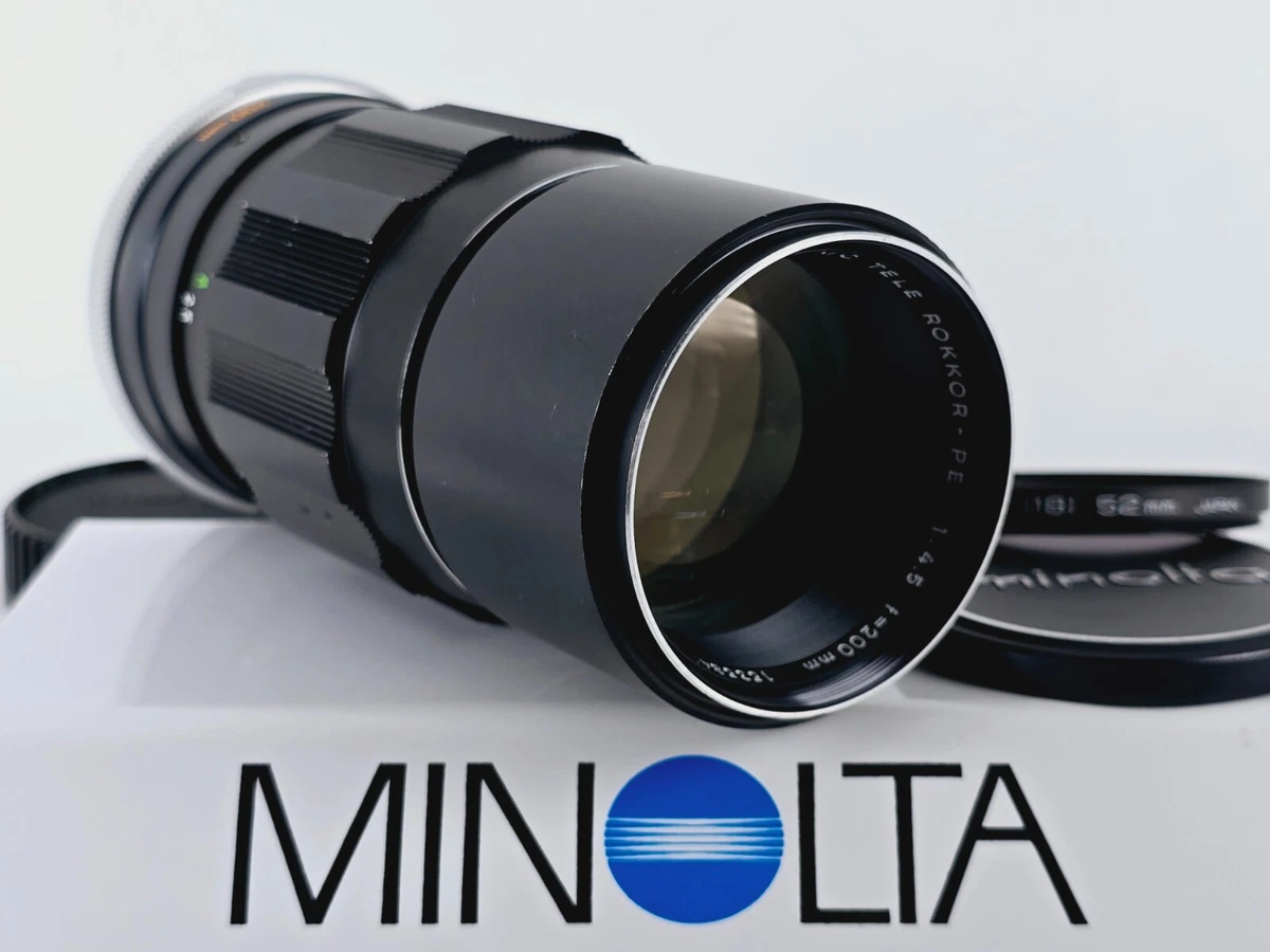 Minolta 200mm f/4.5 Camera Lenses for sale | eBay