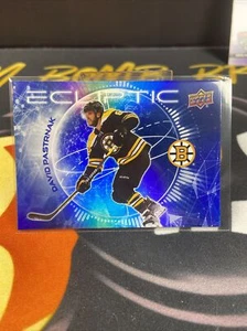 David Pastrnak Ecliptic EC-13 - Upper Deck Hockey Series 2 - Boston Bruins - Picture 1 of 2