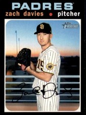 2020 Heritage High Number Base #631 Zach Davies - San Diego Padres