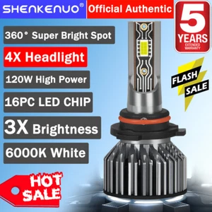 For GMC Sierra 1500 SLE WT Cab Pickup 2007-2013 LED Headlight High Low Bulbs V2T - Picture 1 of 12
