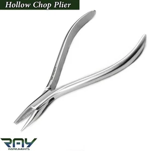 Dental Orthodontic Hollow Chop Plier Arch Wire Loop Forming Contouring Pliers - Picture 1 of 4