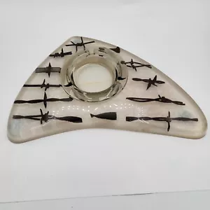 12 stili di filo spinato in portacenere LUCITE giorno di produzione - Foto 1 di 6