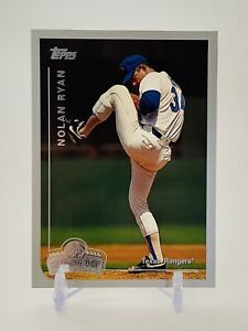 1999 Topps Opening Day #21 Nolan Ryan   Baseball Texas Rangers